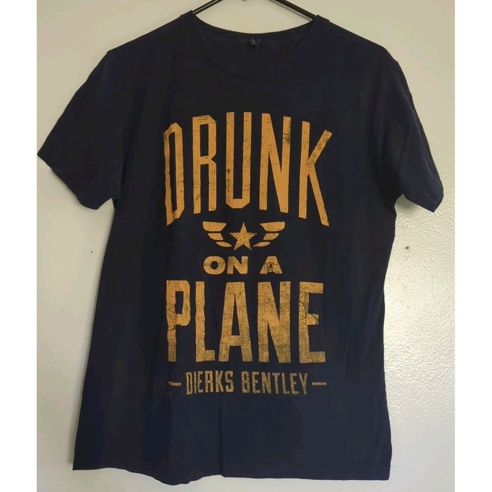 Dierks Bentley Concert Tour Drunk On A Plane T Shirt Women's Country